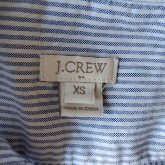 💍J.crew Striped Semi Tunic Shirt 100% cotton - Picture 2 of 8